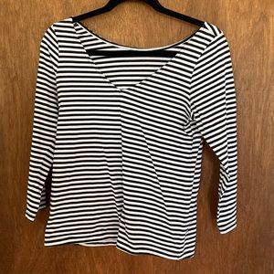 Vetta Reversible Striped Tee